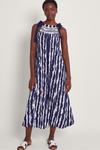Платье Caity с полосатым узором Monsoon, синий - фото