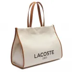 Сумка-шоппер Lacoste L, бежевый - фото 3