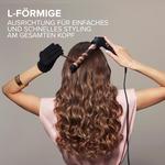 Плойка Sublime Curls Диаметр 25 мм Дисплей 3 температуры Алмазно-керамическое покрытие Постоянный нагрев Наконечник против ожогов Быстрый нагрев Кабель 1,8 м Прямая форма Bellissima - фото 3