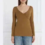 Свитер обычного кроя Pinko, коричневый - фото