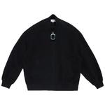 Куртка JW Anderson Puller Oversized Bomber Jacket 'Black' - фото