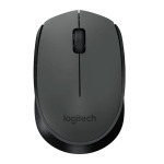 Беспроводная мышь Logitech M170 Silent, серый - фото