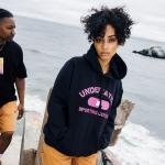 Толстовка унисекс с капюшоном, средней плотности ткани, другие Undefeated, серый - фото 9