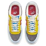 Кросcовки Nike Air Force 1 Shadow, белый/желтый/голубой - фото 4