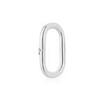 Подвеска-кольцо Tous Extra Large Hold Oval, серебро - фото 2