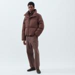 Объемная куртка с подкладкой Uniqlo Unisex, 37 коичневый - фото 5