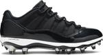 Бутсы Jordan 11 Retro Low TD Cleat Space Jam, черный - фото