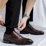 Туфли GZZ Dress Shoes Men Low-Top - фото 22