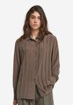 Блуза Falconeri Button-down blouse, Braun Dove Grey Brown/Beige - фото