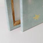 Картина на холсте A.S. Création Let's Shine 2 цвет blaugelbweiß - фото 3