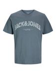 JACK & JONES Лонгслив в сером цвете - фото