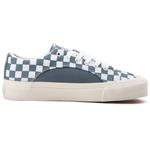 Кроссовки для скейтбординга унисекс низкие белые WANSWER, сумеречно-синие в клетку - фото 3