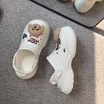 O.L Клоги женские черные, цвет Black - фото 4