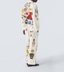 Куртка из хлопкового полотна Cambridge с аппликацией Bode, White Multi - фото 2