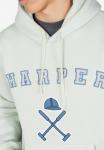 Худи Harper & Neyer RETRO HOODIE, Sky Gray/Light Blue - фото 3