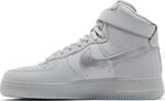 Кроссовки Nike Air Force 1 High 'Wolf Grey Metallic Silver', серый - фото 4