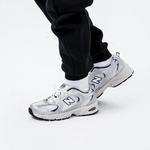 Кроссовки New Balance 530, стальной серый / серебристый - фото 6