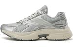 Низкие кроссовки унисекс серо-серебристые Reebok, Gray/Silver - фото