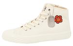 Кроссовки мужские Kenzo School High Top с принтом, белый - фото