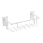 Прямоугольная мыльница для душа Stick Cosmic, матовый белый - фото