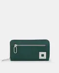 Кошелек на молнии Caminatta, зеленый - фото