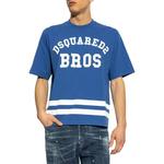 Футболка Dsquared2 с логотипом и полосками DSQUARED 2, синий - фото 5