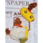 Плюшевый кулон Popcorn Dolls высотой 11 см/12,5 см Tagi., Hugging Corn - фото 4