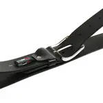 Кожаный ремень Anthoni Crown, джинсовый цельнокожаный ремень, черный - фото 2