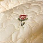 Generic Комплект постельного белья из 100% хлопка с вышивкой - фото 8