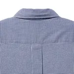 Рубашка Uniqlo Extra Fine Cotton синий - фото 4