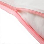 Комплект детского постельного белья Ikea Vankrets, 2 предмета, 150x200/50x80 см, белый/розовый - фото 5