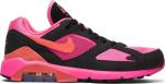 Кроссовки Nike Comme des Garçons x Air Max 180 'Black Pink', розовый - фото