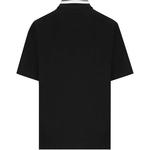 Поло с вышитым логотипом Givenchy, черный - фото 4