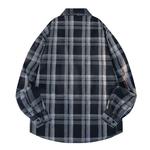 TEN MIRO Рубашка унисекс, Белая клетчатая - фото 2