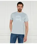 Футболка Regular fit Karl Lagerfeld, синий - фото