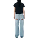 Футболка с логотипом Alexander Wang, черный - фото 4