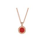 BVLGARI 18K Rose Gold ожерелье Unisex - фото 10