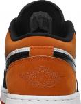 Кроссовки Air Jordan 1 Low GS Shattered Backboard, оранжевый - фото 7