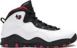 Кроссовки Air Jordan 10 Retro GS Double Nickel, белый - фото