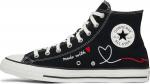 Кроссовки Converse Chuck Taylor All Star High Made with Love - Black, черный - фото 3
