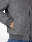 Бомбер из смесовой шерсти Boggi Milano, серый - фото 5