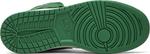 Кроссовки Air Jordan 1 Mid SE GS Pine Green, зеленый - фото 4