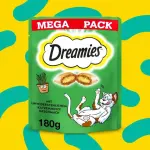 Лакомства для кошек с кошачьей мятой в хрустящей оболочке Dreamies Mega Pack, 4 x 180 г - фото 22