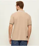 Полюс regular fit La Martina, бежевый - фото 3