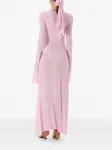Длинное платье Suki с драпировкой Manuri, розовый - фото 3