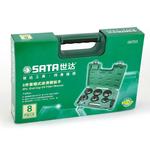 SATA 09703 Ключ для колпачкового фильтра, 8 предметов - фото 5