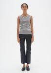 Топ DAGNA STRIPED TANK InWear, черный - фото 3