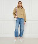 Куртка женская Calvin Klein свободная короткая, бежевый - фото 2