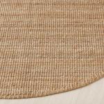 Ковер Ikea Lohals 130х130 см, светло-бежевый - фото 3