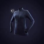 Термобелье Forclaz MT900 для походов, синий - фото 3